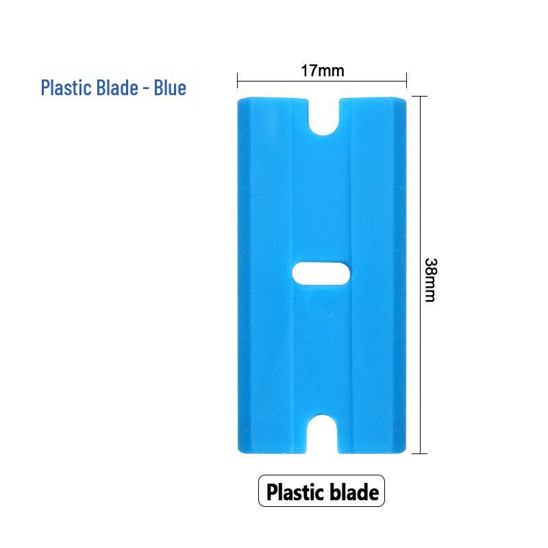 Plastic and Metal Adhesive Removal Scraper Blade Set for Glass and Plastic Cleaning