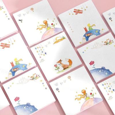 Notes Adesive Adorabili Stile Coreano de Il Piccolo Principe - Blocco Note Carino di Alto Valore per il Journaling