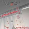 2pcs,Curtains Christmas Trees Stars Festive Cute (2) Popular Minimalist Curtains Semi-Sheer Curtains All Seasons Ldeal for