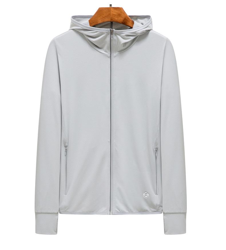 Summer Ice Silk UPF50+ Thin Breathable Sunscreen Windbreaker for Women & Men