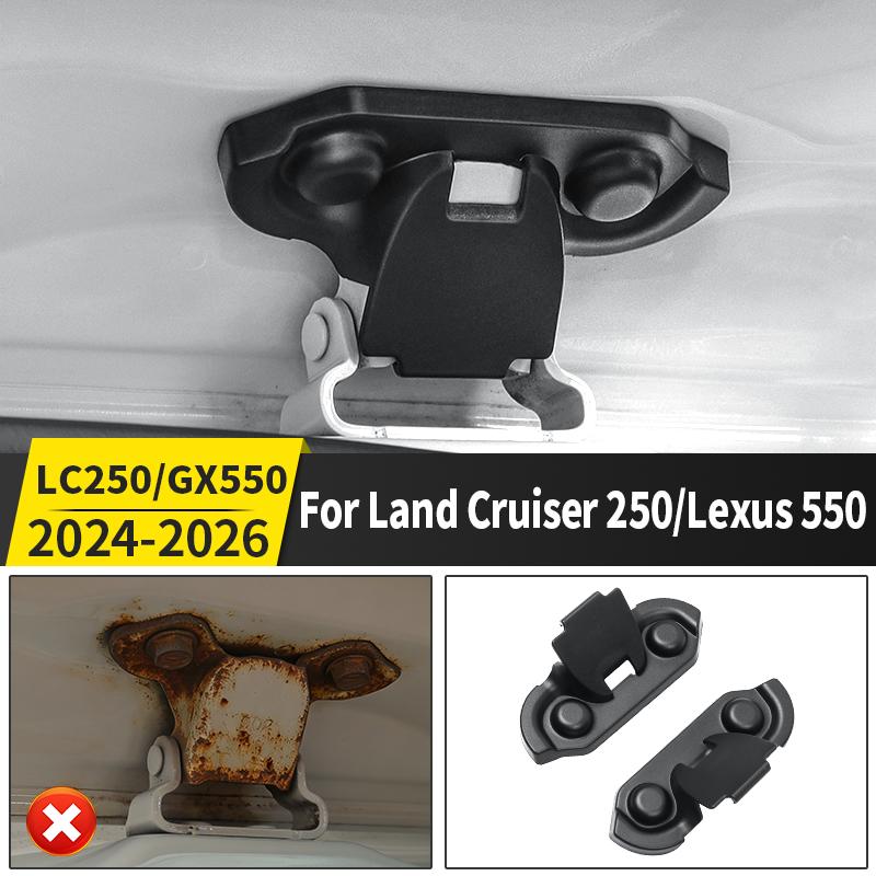 For 2024-2026 Toyota Land Cruiser Prado LC250 Rear Tailgate Screw Protection Cover Rustproof Anti-Corrosion Exterior Accessories RT2