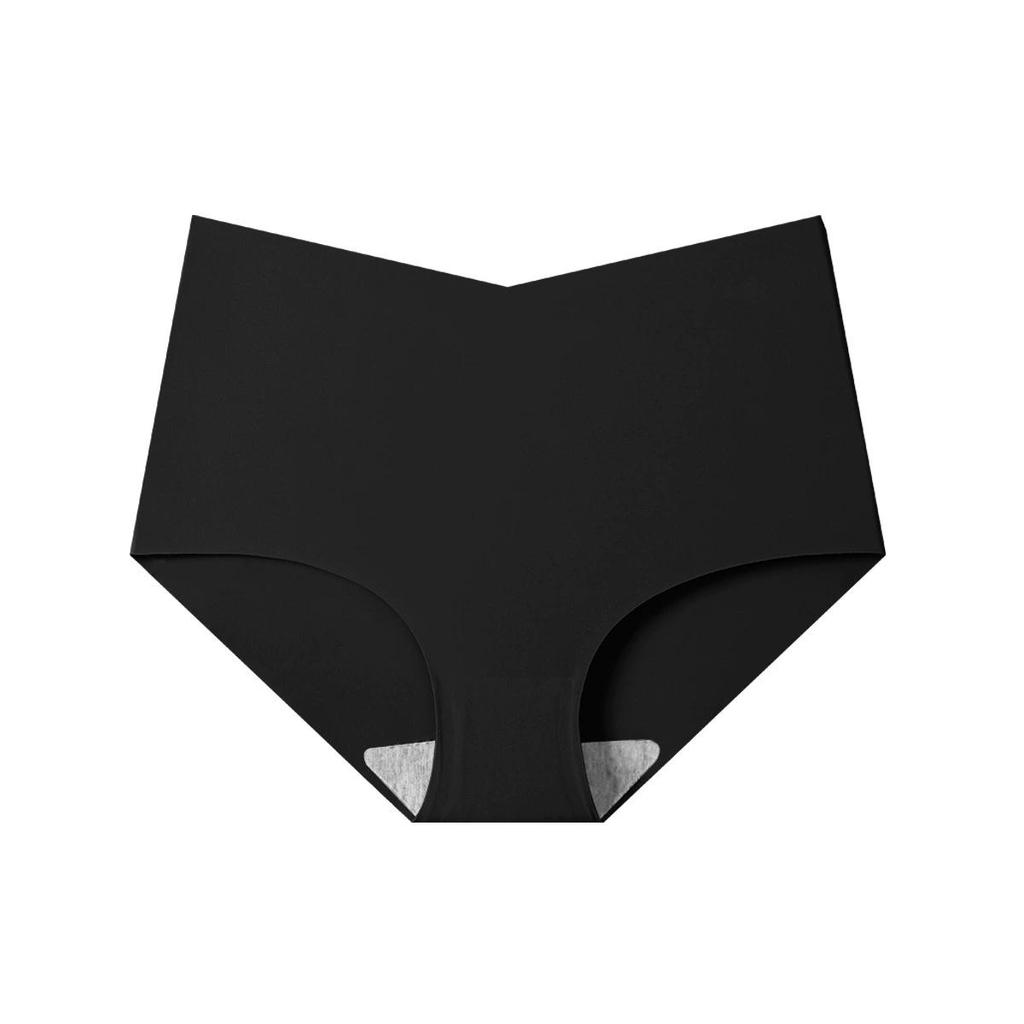 Seamless Women Panties Ice Silk Underwear Sexy Ladies Briefs High-Rise Solid Panty Traceless Female Lingerie Plus Size