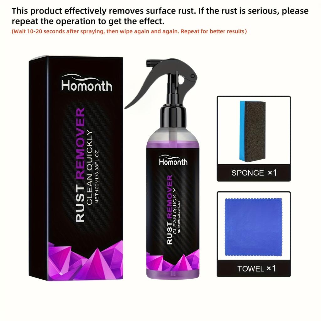 Rust Remover and Protector Spray for Car Metal Parts, No Electricity Needed, Anti-Oxidation Conversion Coating, Smooth Finish