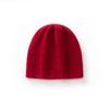 European and American% pure cashmere hat men's and women's plaid jacquard bag head hat thermal ear protection hat
