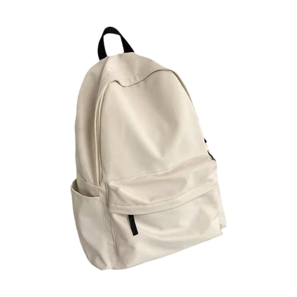 

Нейлоновый студенческий рюкзак большой вместимости, дорожная сумка, современный школьный рюкзак, для активного отдыха белый