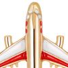 Pin Enamel Jewelry Shiny Cartoon Airplane Brooch Elegant Badge Handbag Sweater Suit
