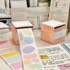 Gradient Color Roll TAPE Dual Purpose Note Sticky Notes Cute Clouds Memo Pad  Stationary