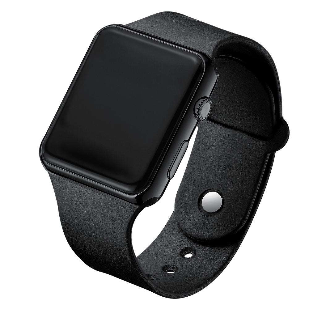 Modische LED Digitaluhr - Unisex Trendy Quadratisch für Studenten und Erwachsene