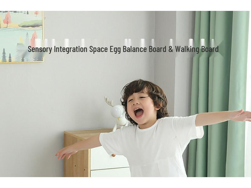 Kindergarten Snail Balance Board: Children's Egg-Shaped Sensory Training Toy