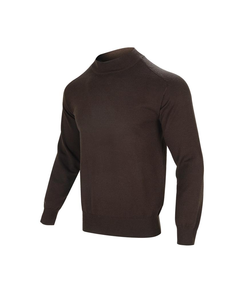 NINEZ Soft Mock Neck Muscle Knit (2 Colors)