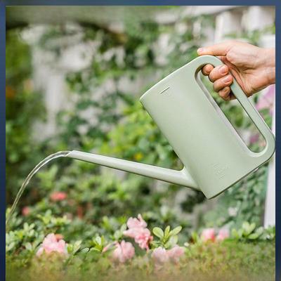 Japanische Minimalistische Gießkanne mit Langem Ausguss - Große Kapazität für Blumen und Gemüse