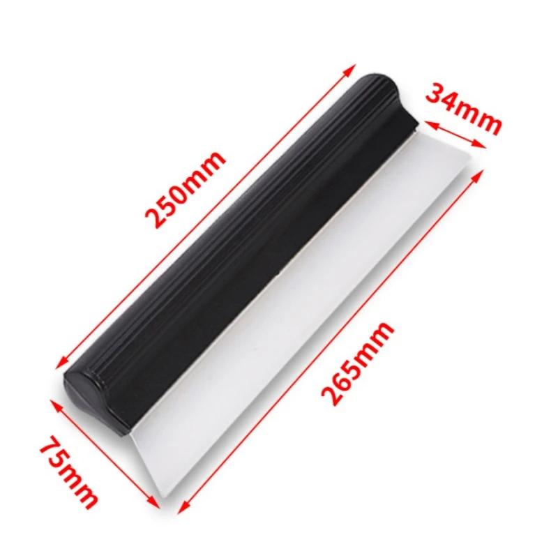 1 шт. Гибкий силиконовый автомобильный стеклоочиститель Очиститель окон Мягкий скребок Инструмент для очистки автомобильных стекол Удобный водосгон