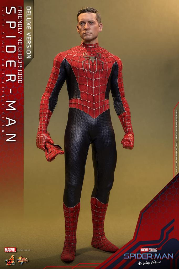 Movie Masterpiece No Way Home Friendly Neighborhood Scale Figure Spider-Man Spider-Man (Deluxe Edition) 1/6
