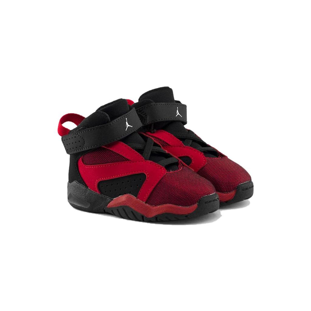 Jordan Lift Off Retro Comfortable High-Top Walking Shoes Baby Shoes Black Red AV1244-002