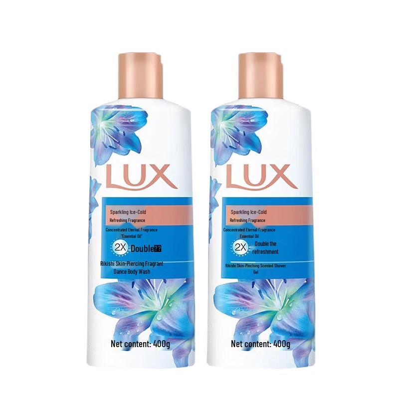 Lux Refreshing Ice Cool Body Wash Twin Pack