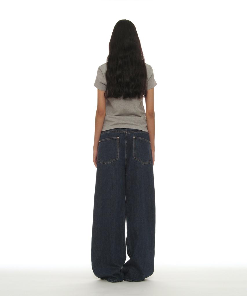 PARTIMENTO WOMEN Period Printed Tee_Melange