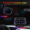P21 Car HUD Gauge Diagnostic Tool Slope Meter OBD GPS Inclinometer Car Head Up Display Multifunctional Vehicle Meter Speed Volt