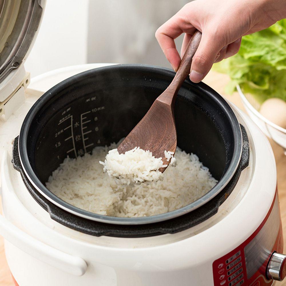 Black Walnut Honey Stir Coffee Dessert Long Scoop Rice Scoop Soup Spoons Kitchen Supplies Tableware