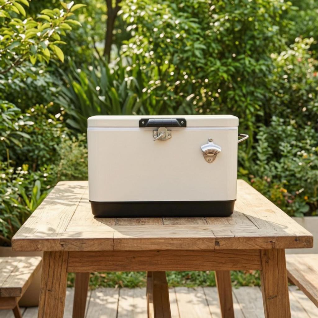 Insulated Cooler Box Portable Container Extra-Thick for Picnickers