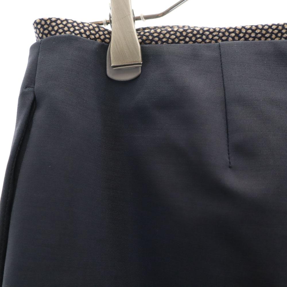 JIL SANDER Made in Italy Wool Blend Slacks pants 36 Navy Women Used