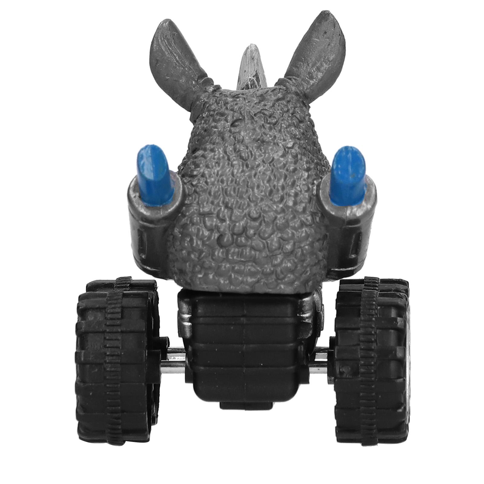 

Educational Simulation Animal Model Pull Back Car Toy Four Wheel Drive Vehicles Toy for Kids