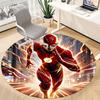 1pc Flash Speed Office Round Area Rug, Under Office Chairs Bedroom Living Room Home Decor, Room Deco, Available in Various Sizes