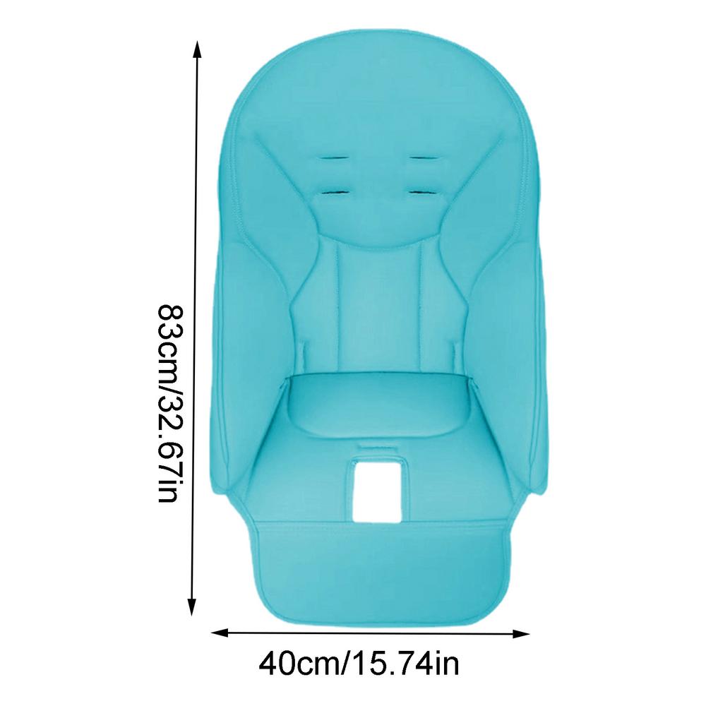Portable Dining Chair Cover Baby PU Leather Dining Chair Pad for PegPerego Siesta Zero3 Baoneo Kosmic Jane
