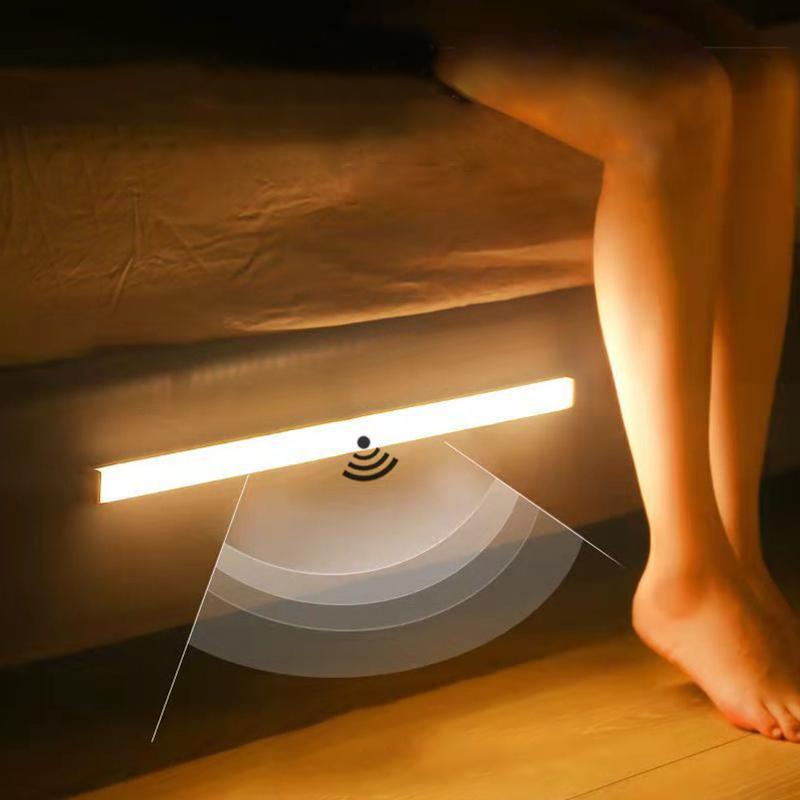 Runtowo LED Motion Sensor Light Wireless, Rechargeable Light for Bedroom, Kitchen, Wardrobe, Staircase Wall Mount Sensor Lamp