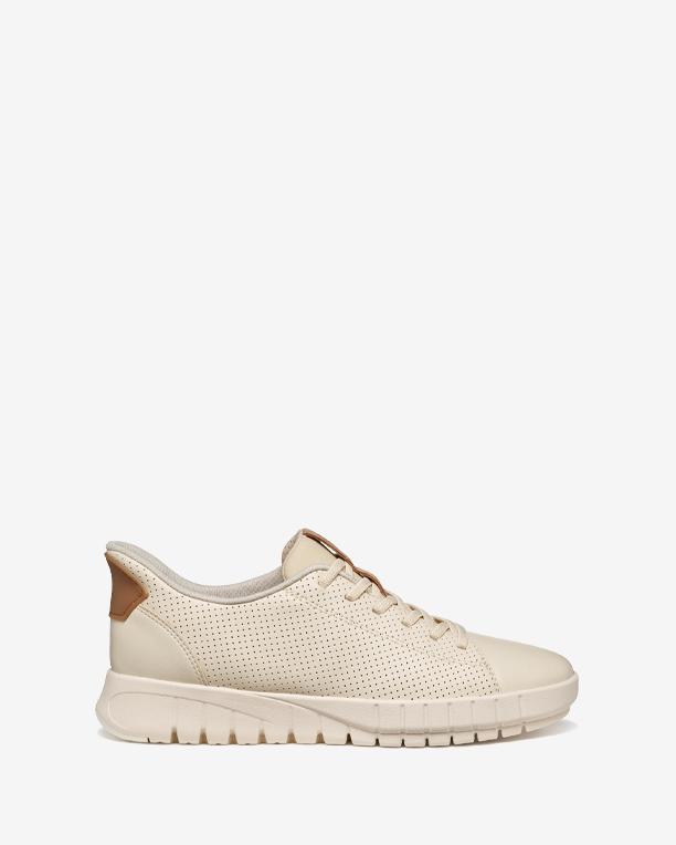 Geox Flextride Plus Women'S Sneakers - Beige