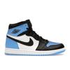 Air 1 Retro High OG UNC Toe Scarpe da ginnastica unisex Blu University-Blu Nero DZ5485-400
