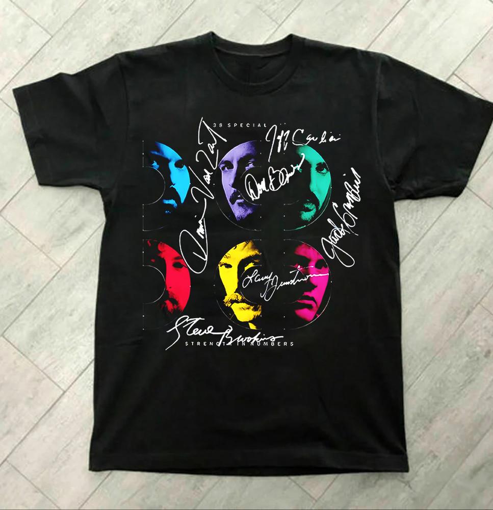 38 Special Band Signature Band Gift For Fan S to 5XL T-shirt Unisex T-Shirt L
