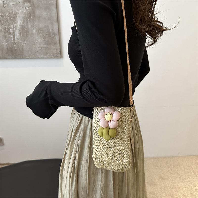 Nischendesign Umhängetasche Einfache und modische Bucket Bag Neue lässige Sommer Einfache und modische Schultertasche für Damen