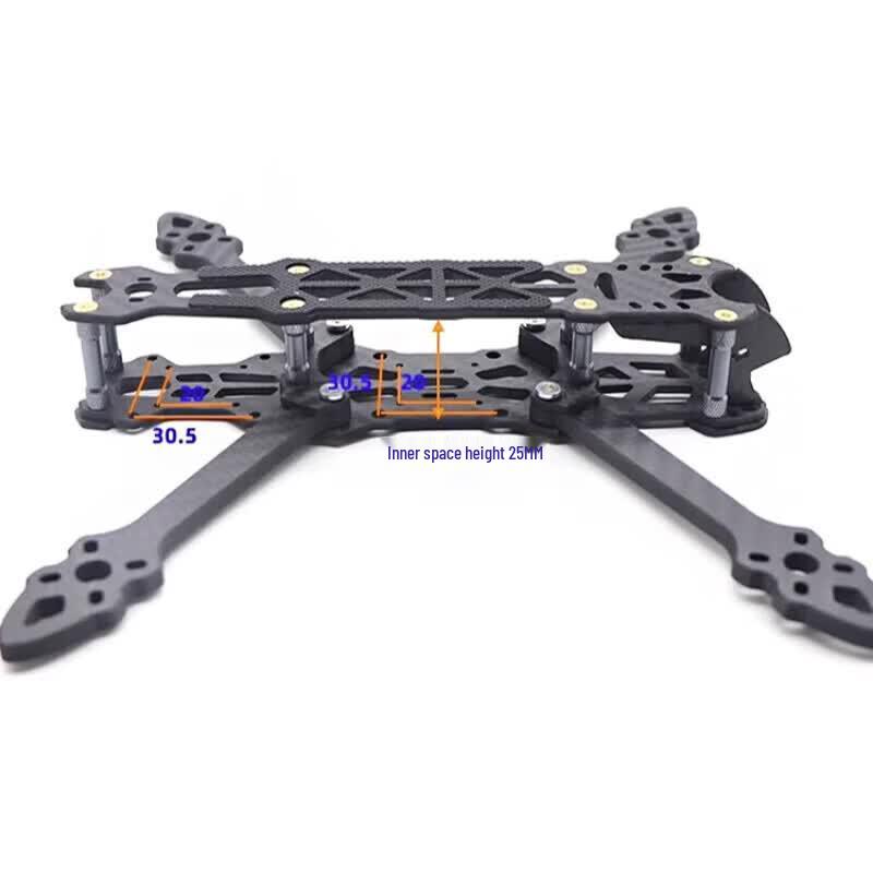 MAK4 Carbon Fiber 7-inch FPV Drone Frame