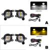 LED DRL Fog Lamps For Ford Ranger Raptor    Daytime Running Lights Car Front Bumper Driving Daylight White Yellow
