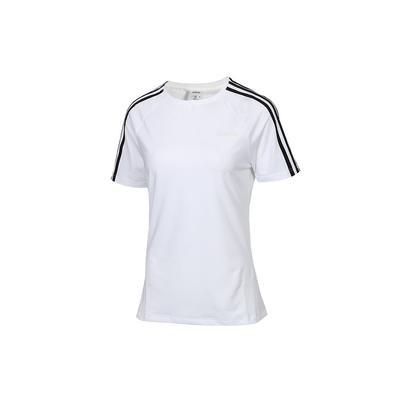 Running Training Fitness Crew Neck Short Sleeve T-Shirt Women Tops White EH8723