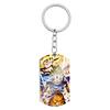 Anime Dragon Ball Son Goku Character Super Saiyan Cartoon Keychain Pendant Backpack Decoration Holiday Gift