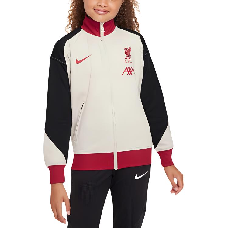 Nike Jacket Light Orewood Brown/Black/Gym Red Teenagers FQ0004-105 L