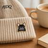 Easy Disassemble Brooch Pin Dog Head Design Enamel Lapel To Fix Outfit