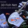 Fine Net Aquarium Dip Net Stainless Steel Fishtanks Cleaning Net Retractable Fishing Net  Fish Tank
