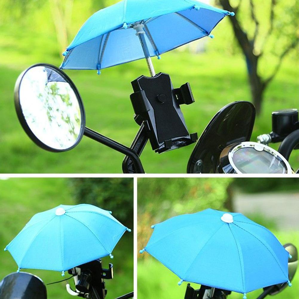 Creative Mini Umbrella Phone Stand, Universal Portable Waterproof Holder For Smartphones, Outdoor Anti-Glare Sunshade Accessory
