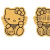 Pure Gold "Princess Luck" Phone Sticker – Wealth & Treasure Gold Leaf Design for Prosperity & Fortune