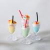 8Pcs/set Mini Food Toys Model Cartoon Ice Cream Miniature Funny Ice Cream Figurines  Desktop