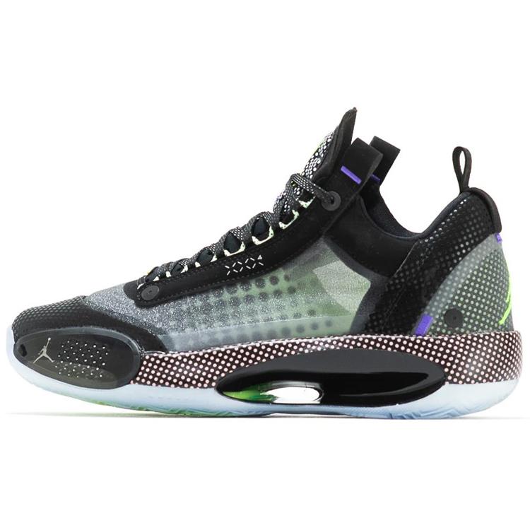 

new JORDAN Xxxiv Low Black Vapor Green Bleached Coral 47.5