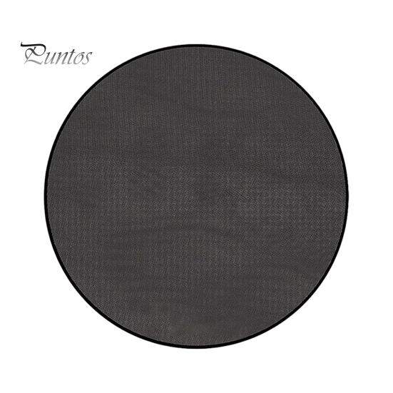 Fireproof Mat Outdoor Camping Round Grill Pad Oil-Proof Water-Resistant Reusable Wood Burning Fire-Pit Grill Mat