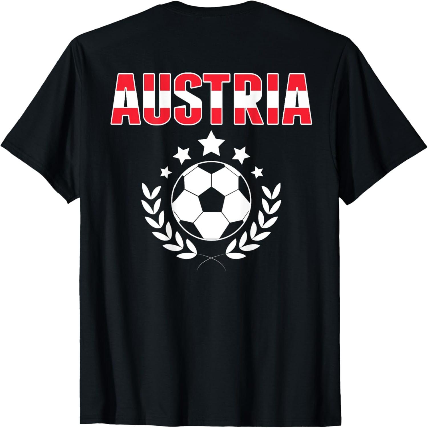 Proud Austria Soccer Fans Jersey - Support Austrian Football T-Shirt S