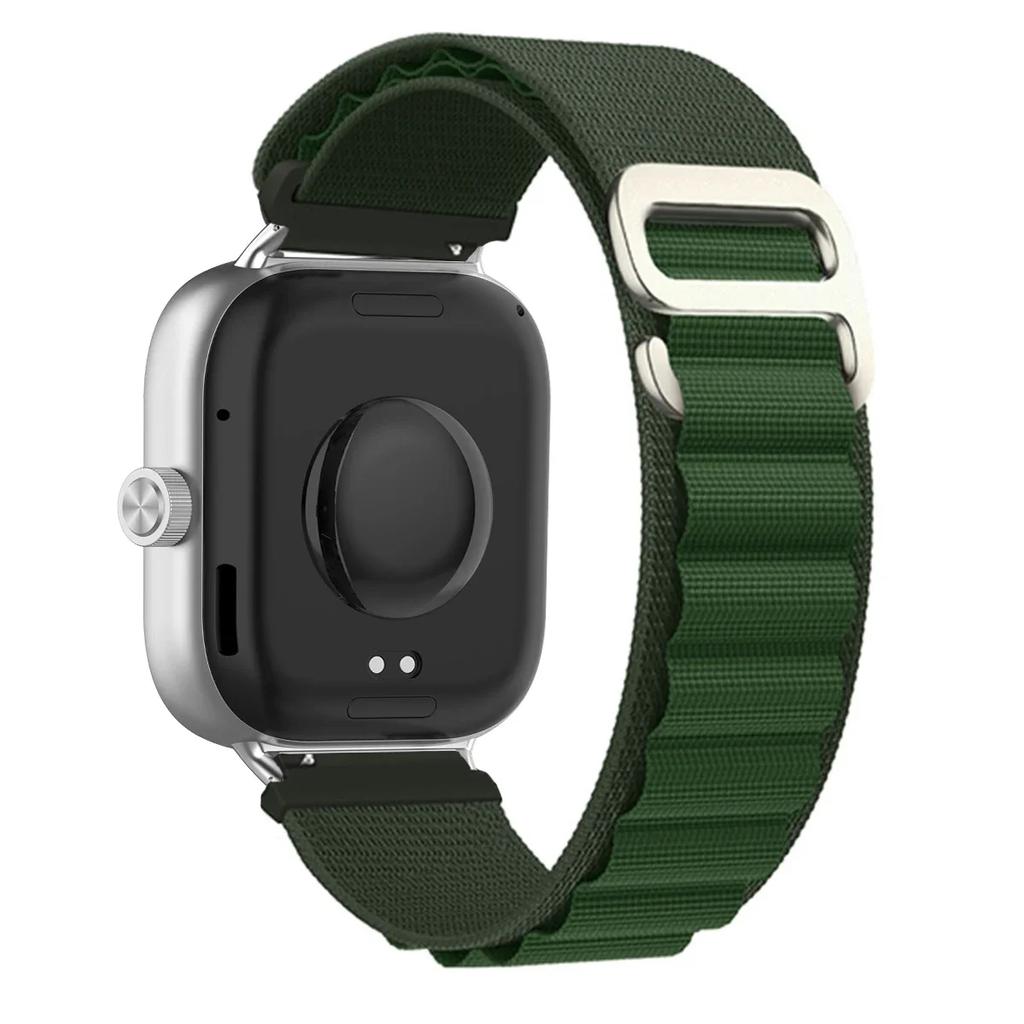 Alpine Nylon Loop Strap for Xiaomi Redmi Watch 4/5 Adjustable Elastic Bracelet Watchband For Mi Band 8 Pro/9 Pro Accessories