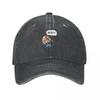 Boy God Of War Kratos Baseball Cap Distressed Denim Snapback Cap for Unisex Women Outdoor All Seasons Travel Gift Hats Cap