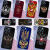 Russia Coat Of Arms Eagle Flag Cover For Samsung Galaxy S23 S24 S25 Ultra S21 S22 S20 S9 S10 Plus S21 FE S24 FE Phone Case