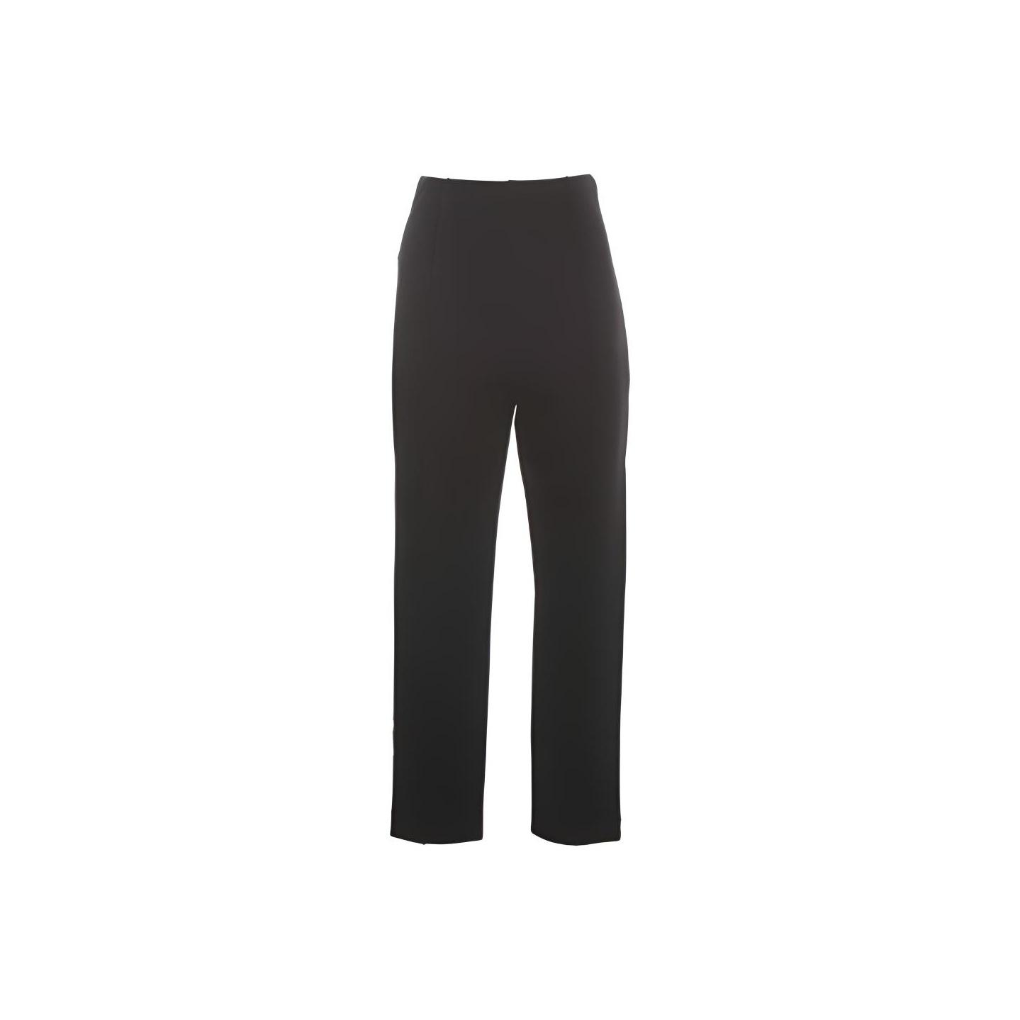 Y-3 High Waist Stretch Knit Casual Cropped Pants Women bottoms Black FN3441 M