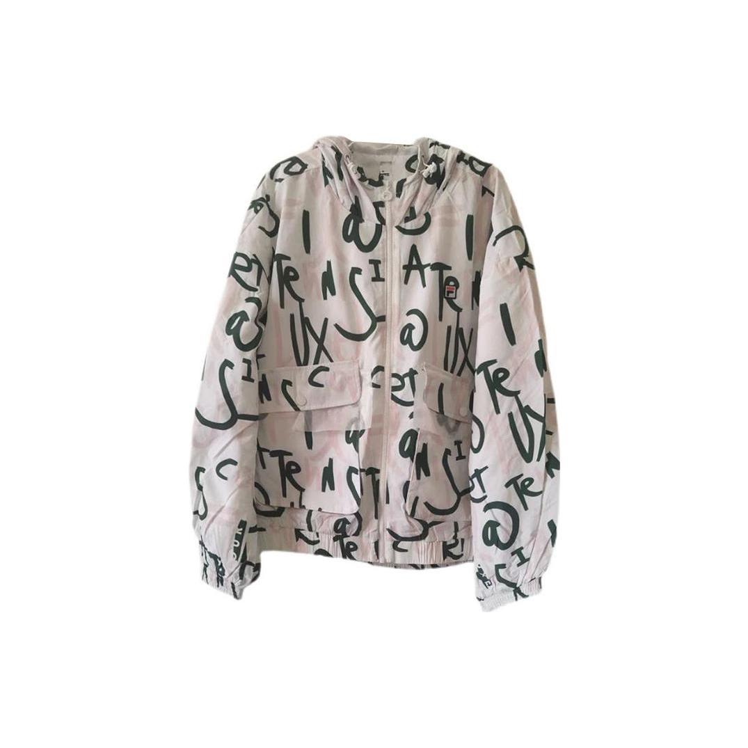 

New FILA Jackets Women s White A11W210701F-ZA M